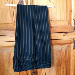 Lined wool suit pants